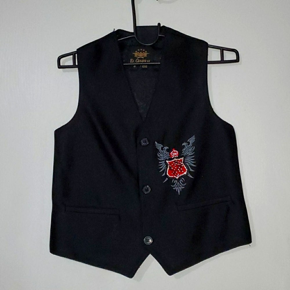 New Black Vest for Boy